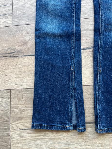 Džínsy rovného strihu, h&m,36