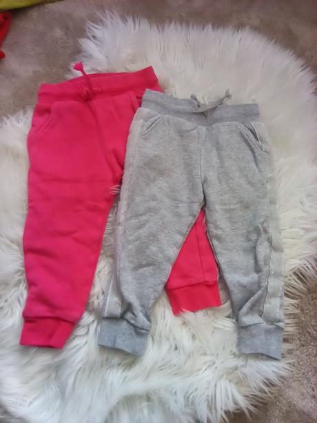 Dievčenske tepláky tesco, f&f,86