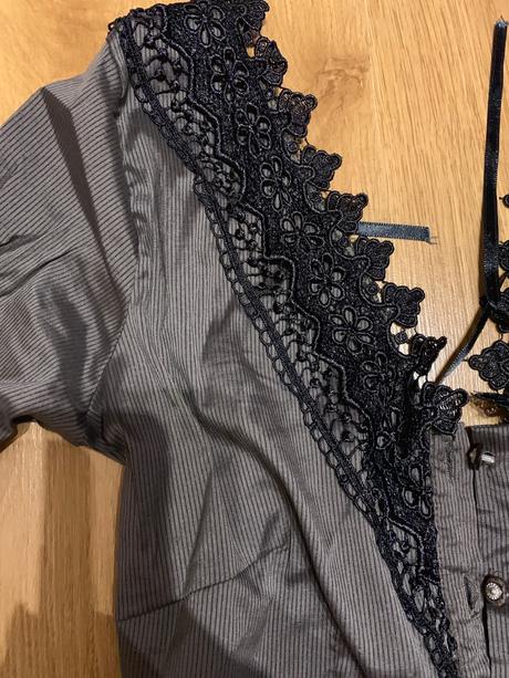 Košeľa s čipkou, s