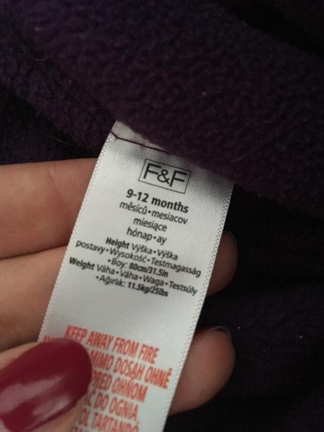 Hruby zimny overal f&f, f&f,74