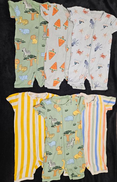 Lindex letne kratke pyzamka 92 balik, lindex,92