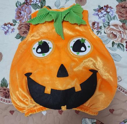 Karnevalový vrchný diel tekvica na 6-9 mesiacov, 