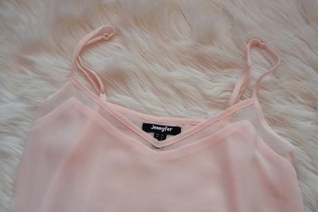 Baby pink tielko, s