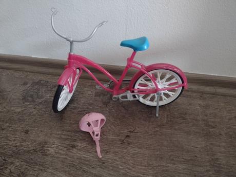 Bicykel pre barbie+prilba, 