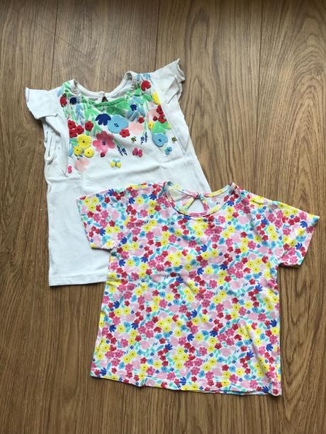 Kvietkovane tricka, primark,92