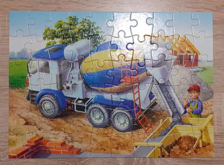 Puzzle 5+ domiešavač 60ks, 