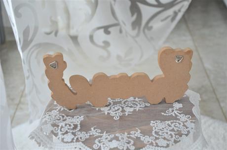 Drevený nápis home-dekorácia, 