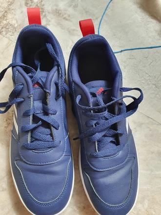Modré tenisky adidas 38,5, adidas,38