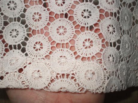 Šaty čipkované dievčenské  zara č.122, 6-7y, zara,122