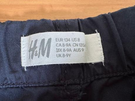 Kraťasy, h&m,134