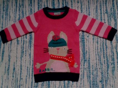 Nenosene svetrikove šaty, next,80