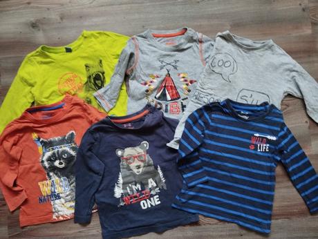 Chlapčenské tričká balík, 86–98