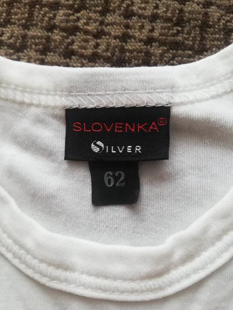 Tielkové bodičko slovenka silver, slovenka,62