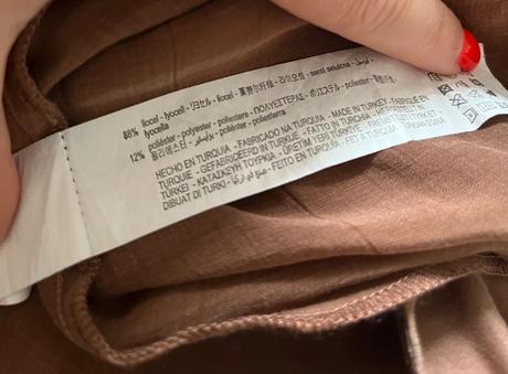 Dlha hneda kosela zara xxl, zara,xxl