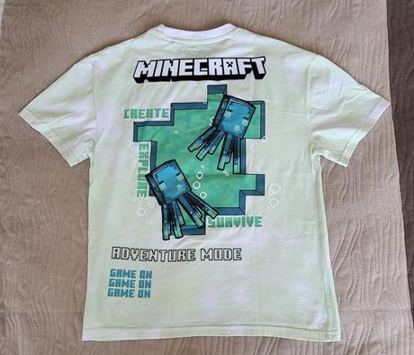 Predám tričko minecraft velk. 146, 146