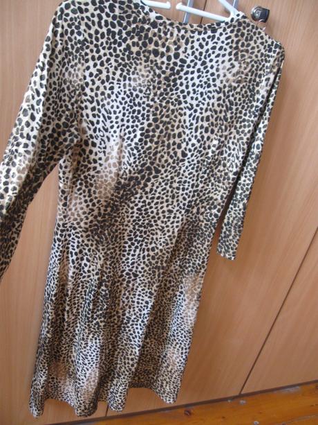 Dámske tigrované šaty, s, s