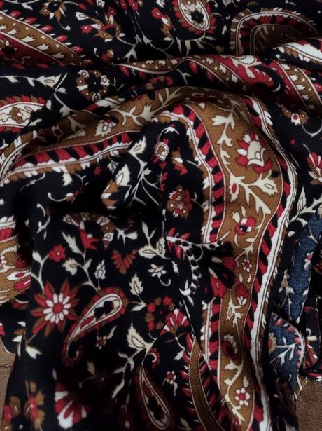 Šaty s paisley vzorom - skontroluj rozmery, l