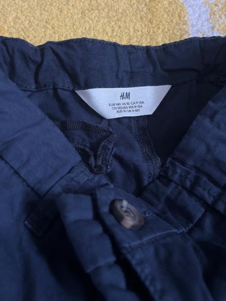 Nohavice ..aj na slávnosť, h&m,140