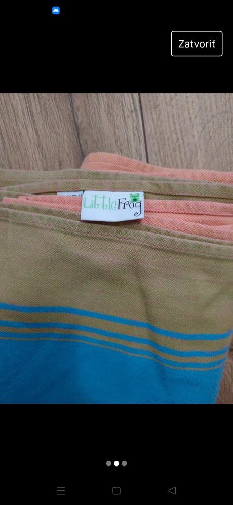 Satka pre babatko, littlefrog