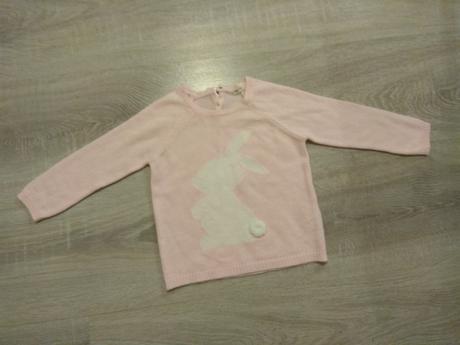 Tenky svetrik so zajkom, benetton,74