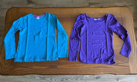 Jednofarebné tričká - dvojset 122/128, lindex,122