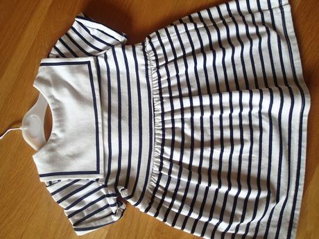 Námornícke šatky, h&m,80