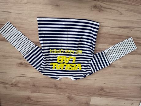 Pasikave tricko s dlhym rukavom, pull&bear,xs