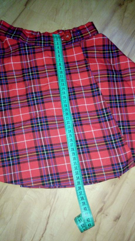 Karovaná ( retro ) suknička, 122