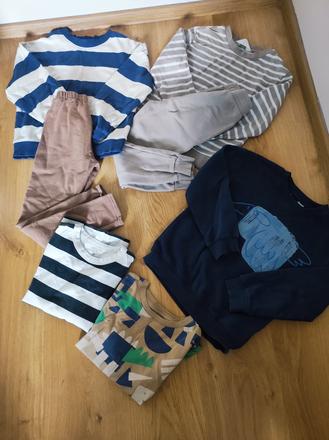 Balík oblečenia, 122–134