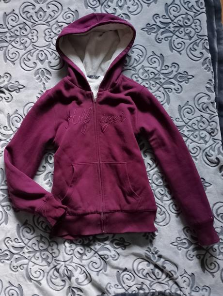 Teplá kožušinková mikina značky tommy hilfiger, tommy hilfiger,s