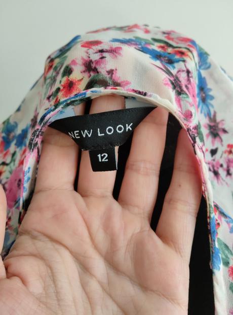 Kvetinová blúzka, new look,l