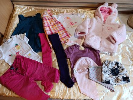 Dievčenské oblečenie 3-6 68, 68–80