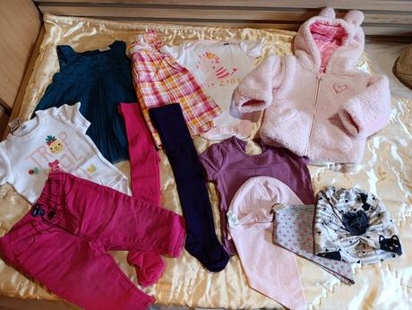 Dievčenské oblečenie 3-6 68, 68–80