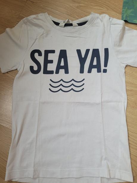 Tričká, košeľa a pyžamo - cena spolu za všetky, h&m,122