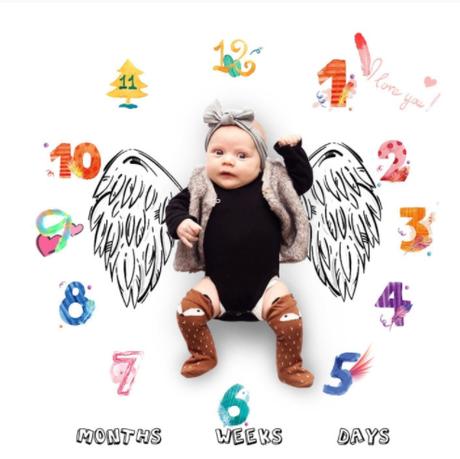 Rekvizity na fotenie pre chlapcov a dievčatká, 