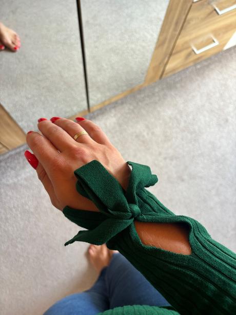 Svetrík s mašličkami, orsay,m