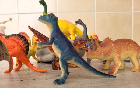 Dinosaury  - 9 kusov - stredná veľkosť, 