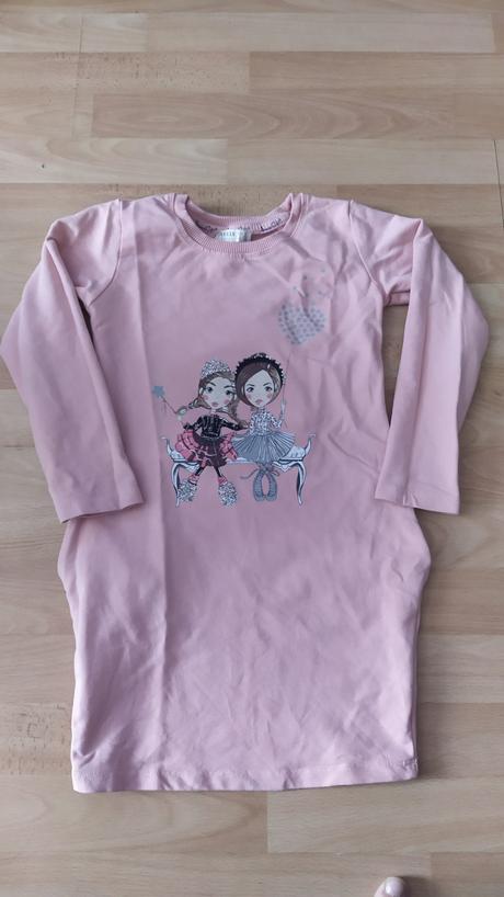 Veľ.122/128 mikinové šaty, 122