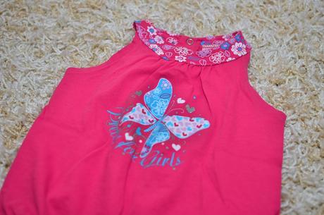 Letná výbava 4ks tričiek, c&a,104