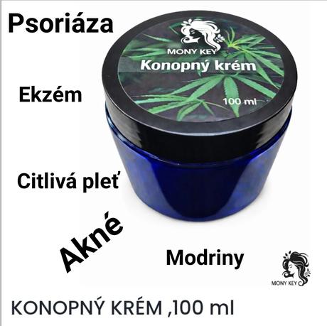 Prírodný konopný krém, 