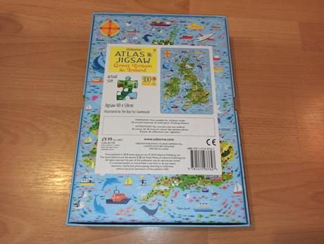 Usborne atlas & jigsaw great britain + ireland, 
