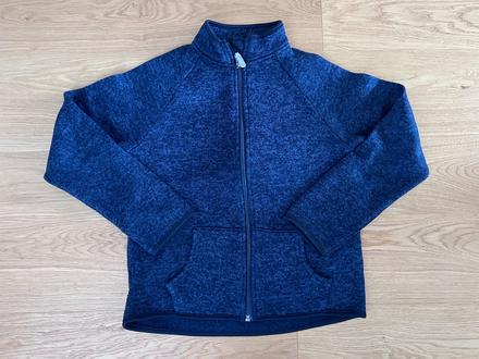 Chlapčenská mikina zo pleteného flísu, tchibo,146