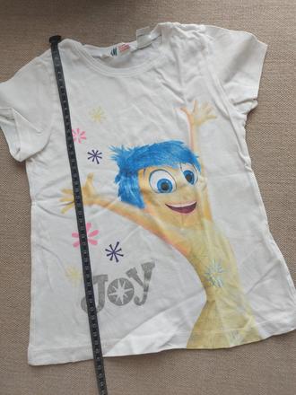 Tricko h&m 110/116 radost, h&m,110