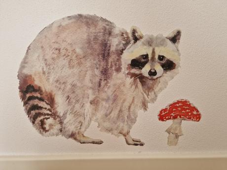 Nálepka medveď - bez pvc - 50cm,