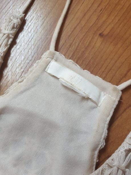 Hackovane saty, h&m,36