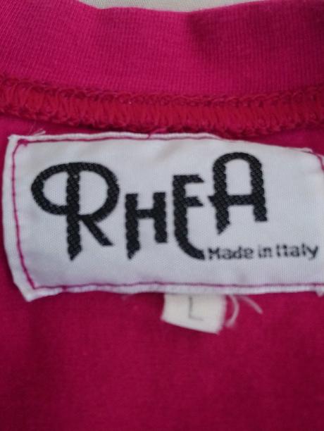 Dámsky elastický sýto ružový top, rhea italy, l