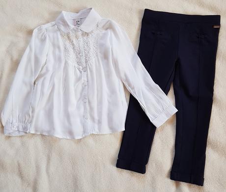 Elegantné legíny a blúzka, 104–116