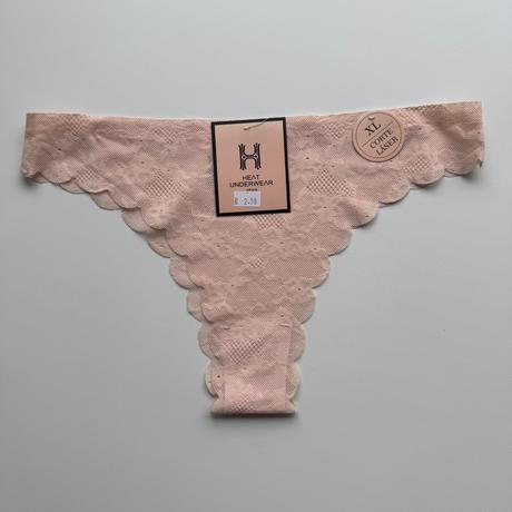 Bezšvové čipkované brazilky 85009, l / xl