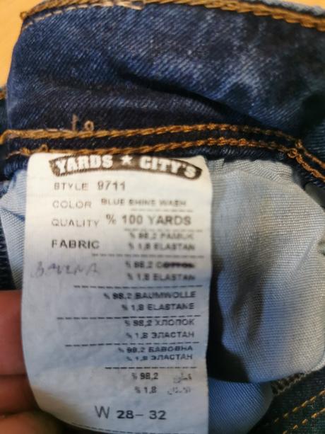 Dámske rifle yards & citys 36-ky, 36