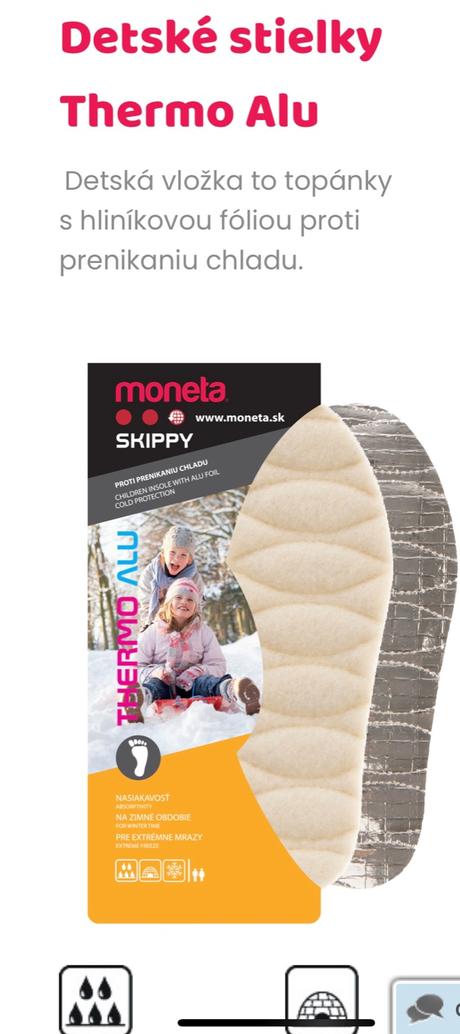 Vlozky do topánok, 32 / 34